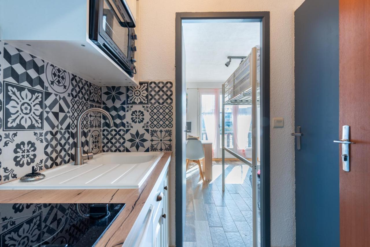 Le Bobsleigh - Joli Studio Au Coeur Des Angles Apartamento Exterior foto